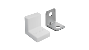 Уголок GRANDIS Белый 20*20мм 436-178-331