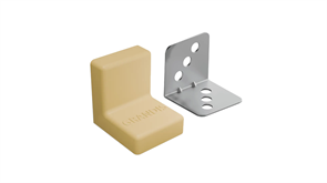 Уголок GRANDIS Груша 25*25мм 419-171