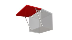 GL104GR/50/3 Газлифт 5кг  Boyard  с фиксацией положения GL104GR/50/3