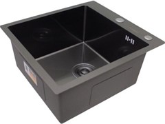 Мойка для кухни Hoffger 4550 Black (Чёрная) HFG-4550B