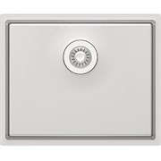 Мойка Оптима НМ 500.400.10.10 сатинированная, перелив в чаше OHM.500.400.В.10.S.10