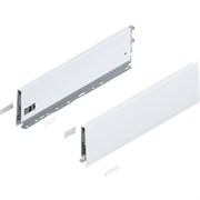 Царга MERIVOBOX высота K (129мм), L=500мм, левый/правый, белый 470K5002S Z R+L V1 SW-M