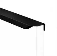 Ручка торцевая GRANDIS L3 100мм, мат.черный 5773-02-100-Bl