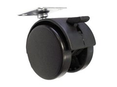 N101BL/BL.3 Мебельное колесо, д.50мм, с тормозом N101BL/BL.3