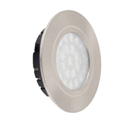Светильник LED встраиваемый Polo матовый никель 220V, 4Вт, 3000К, кабель 0,2м 04.112.02.305