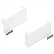 Заглушка для AVENTOS HK, левая/правая, белый шелк/нержавеющая сталь 22K8000 ABD R+L V1SWIG