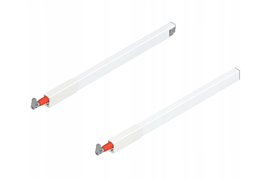 Релинг продольный для ящика Tandembox, длина 550мм, белый,(2 шт) ZRG.487RSIC W