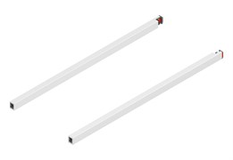 Продольный рейлинг MERIVOBOX, L=450мм, левая/правая, белый ZR4.450RS.ERE R+L MP SW-M
