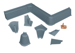 Комплект фурнитуры LB37-38 14 Бетон 20082026-124059