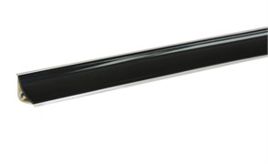Плинтус Korner LB15 619 Черный глянец 3м 00008121283