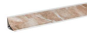 Плинтус Korner LB15 675 Мрамор лосось 3м 07376