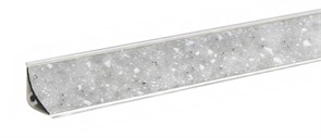 Плинтус Korner LB15 601 Стоун бьянко 3м 07381