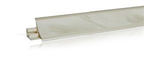 Плинтус Korner LB23 628 Мрамор каррара темный 3м УТ000000694