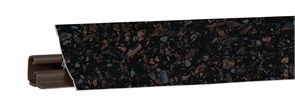 Плинтус Korner LB23 6113 Черная бронза 3м 00008120673