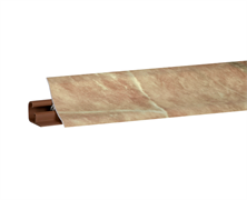 Плинтус Korner LB23 6031 Оникс желтый 3м 00008119676
