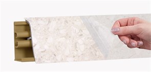 Плинтус Korner LB381 155 Белые камешки 3м 20082026-123727