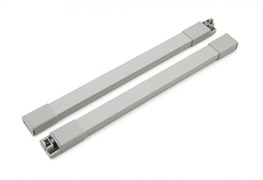 SBR09/GR/300 Продольный прямоуголный рейлинг для направляющих СТАРТ, серый комплект SBR09/GR/300
