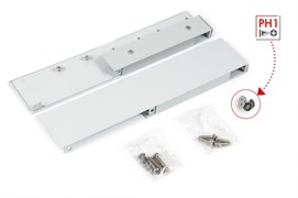 Держатель передней стенки SB08 (ВЫСОКИЙ) SBH44/GR серый SBH44/GR