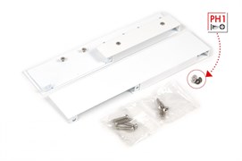 Держатель передней стенки SB08 (ВЫСОКИЙ) SBH44/W белый SBH44/W