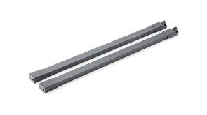SBR09/GRPH/450 Продольный прямоуголный рейлинг для направляющих СТАРТ, графит комплект SBR09/GRPH/450
