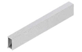 Профиль алюминиевый NEEXY МОДЕРН 49CGW 10х20х3000мм AF5-49