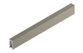 Профиль алюминиевый NEEXY МОДЕРН МИНИ 26MC 7х15х3000мм AF4-26