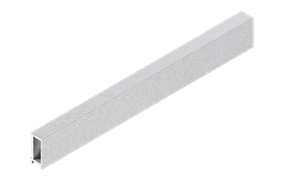 Профиль алюминиевый NEEXY МОДЕРН МИНИ 49CGW 7х15х3000мм AF4-49
