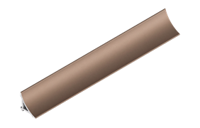 Профиль алюминиевый NEEXY СФЕРУМ NMB89 13х13х3000мм AF1-89