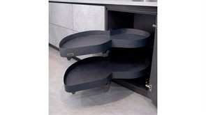 KRM10/900-1000/L/GRPH Волшебный уголок левый, графит KRM10/900-1000/L/GRPH