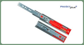SETE Шариковая направляющая  с довод. полного выдвижения PROSET PLUS,H45,L350,SB-C-350F (15шт/к) SB-C-350F