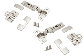 Петля мебельная Unihopper Setton 08 Two-Way H0 3D полунакладная с доводчиком HG1112.C8