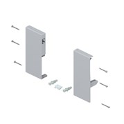 Держатель передней панели ящика Tandembox C (192мм), серый, (лев;прав) ZIF.76C0 GR