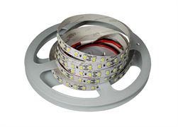 Лента X2, 2835 IP20, 5м*8мм, 6200K, 180LED, 24В, 16ВТ/М, 1500Лм/м, профод 25см с двух сторон 04.800.00.179