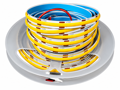 Лента X2, COB LED,  IP20, 3100К, 320LED, 12В, 12ВТ/М, 1300Лм/м, 5м*8мм 04.800.00.175