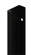 Ручка торцевая GRANDIS L1 1000мм, мат.черный 5771-02-1000-Bl