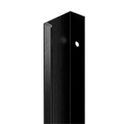 Ручка торцевая GRANDIS L1 1000мм, браш черный 5771-02-1000-Br-Bl
