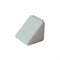 1010 Уголок мебельный пласт.белый (уп.300 шт) - фото 23503