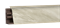 Плинтус Korner LB38 628 Мрамор карарра темный 3м - фото 25188