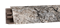 Плинтус Korner LB38 6086 Мрамор серый 4,2м - фото 25446