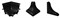 Комплект фурнитуры LB15 6051 Черный матовый - фото 26501