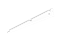Кронштейн для сетчатой полки 320мм (белый) - фото 32333