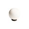 Ручка-кнопка, белая керамика - фото 34091