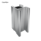 ПРЕМИУМ Матовое серебро Вертикаль H-образная под кромку 5,4м - фото 39736