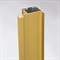 L-образный Золотой Вертикальный боковой профиль Premium line Gola Rehau 4,7м - фото 39772