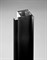 L-образный Черный Вертикальный боковой профиль под 18мм Premium line Gola Rehau 3,0м - фото 47208