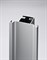 C-образный Серебро Вертикальный промежуточный профиль под 16мм Premium line Gola Rehau 3м - фото 47214