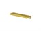 Ручка торцевая FLAT 128(156) золото - фото 49533