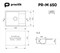 Мойка Practik PR-М 650 светло-серый /искусственный камень, односекционная реверсивная/ - фото 53979