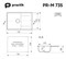 Мойка Practik PR-М 735 светло-серый  /искусственный камень, реверсивная, односекционная/ - фото 53984