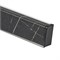 Плинтус Квадро Д № 3074 Черный тунис 3м @02052024-141024 - фото 54578